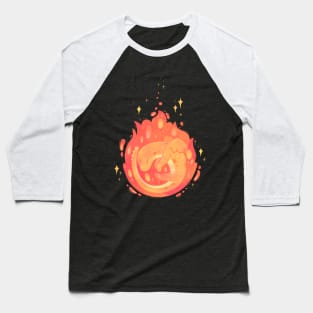 Baby Fire Dragon Baseball T-Shirt